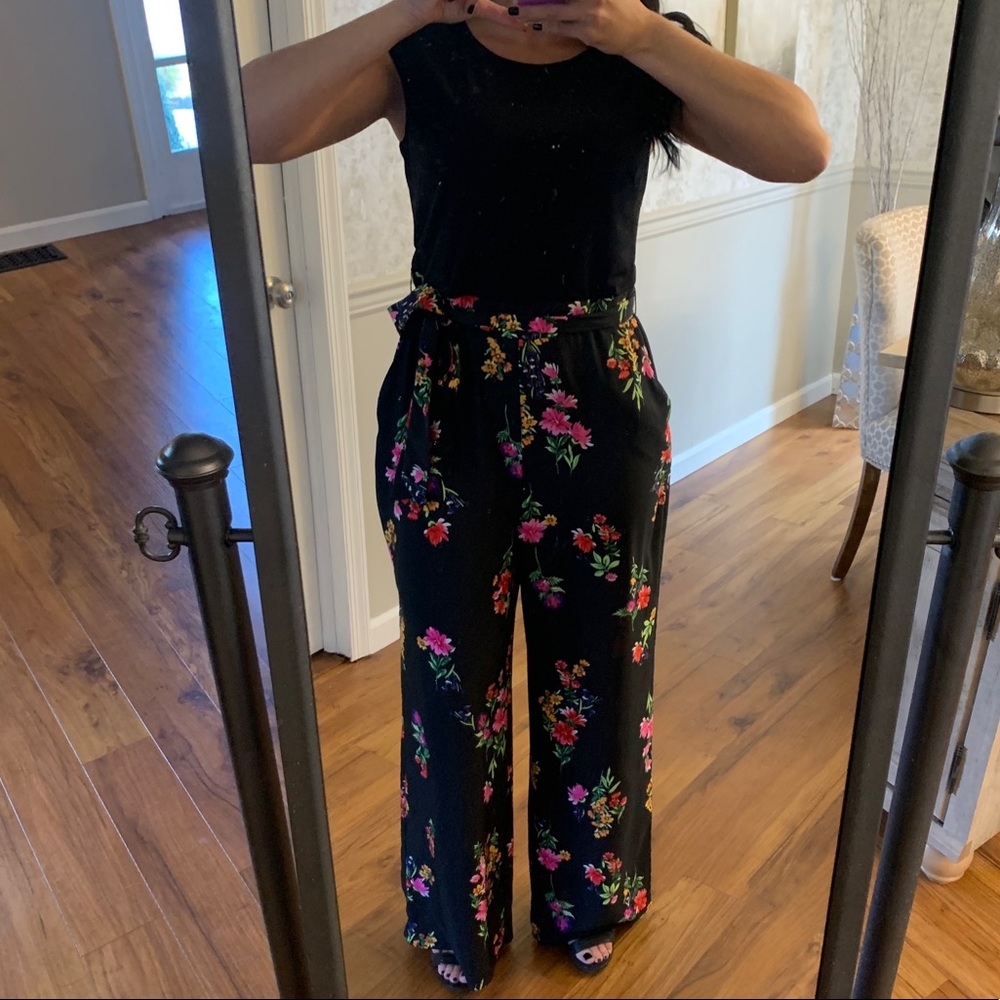 Floral jumpsuit
